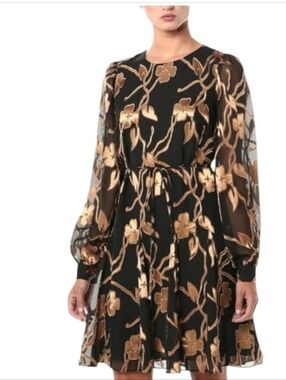 NWT Tommy Hilfiger Fit and Flare Dress Sz 6